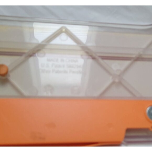 Vintage Fiskars Surecut Deluxe Plastic Paper Trimmer 12" Portable Craft Tool - Picture 10 of 10